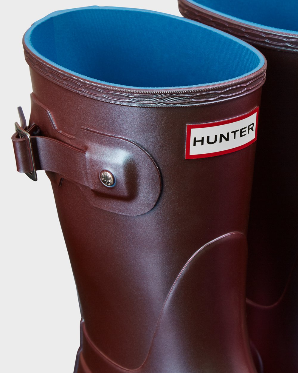 Hunter Mujer Original Nebula - Botas de Lluvia Azules - 843-BICLDP